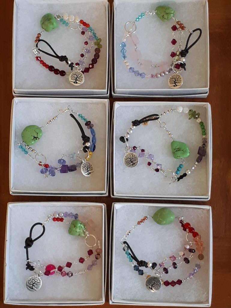 6 tree of life bracelets