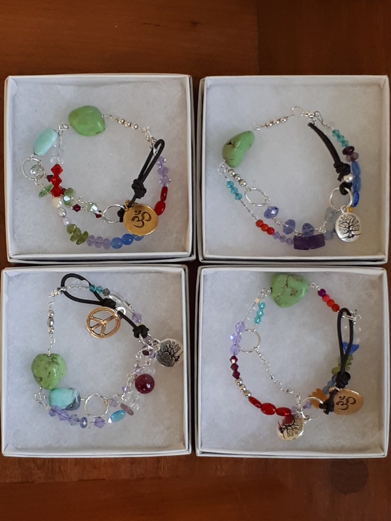 om peace bracelets
